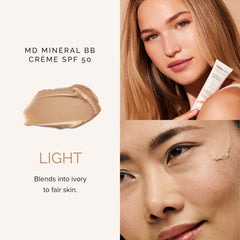 Mineral BB crème SPF 50 tinted sunscreen