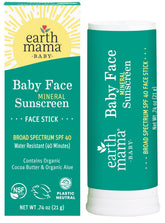 Baby Face Mineral Sunscreen Stick