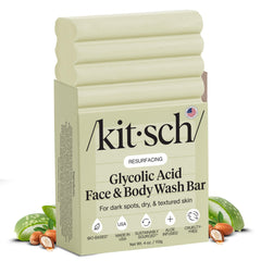 Glycolic acid face & body wash bar