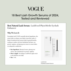 Lashfood - Eyelash Enhancing Serum, 3 Month Supply