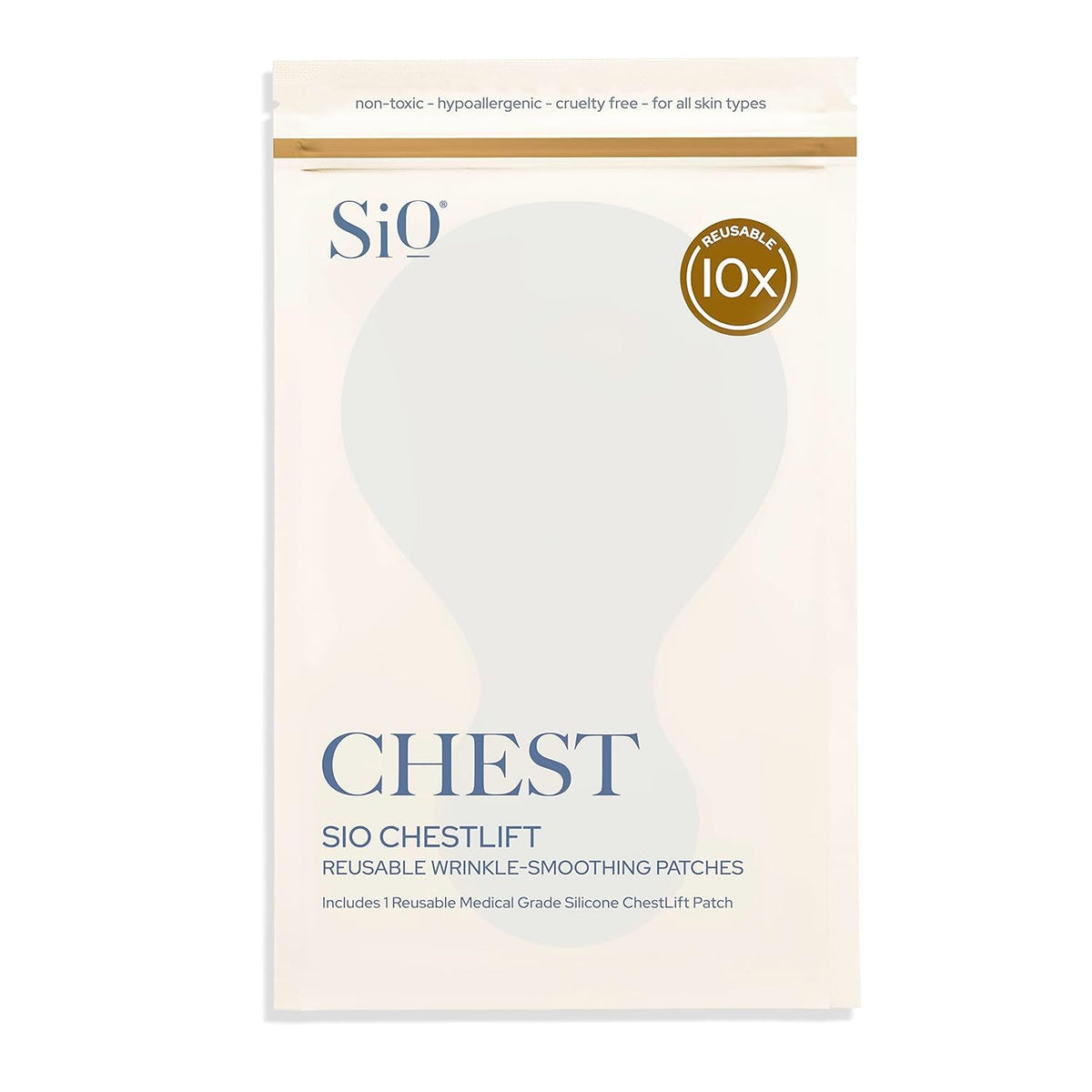 Chest Sio Chestlift Reusable Wrinkle Smoothing Patches