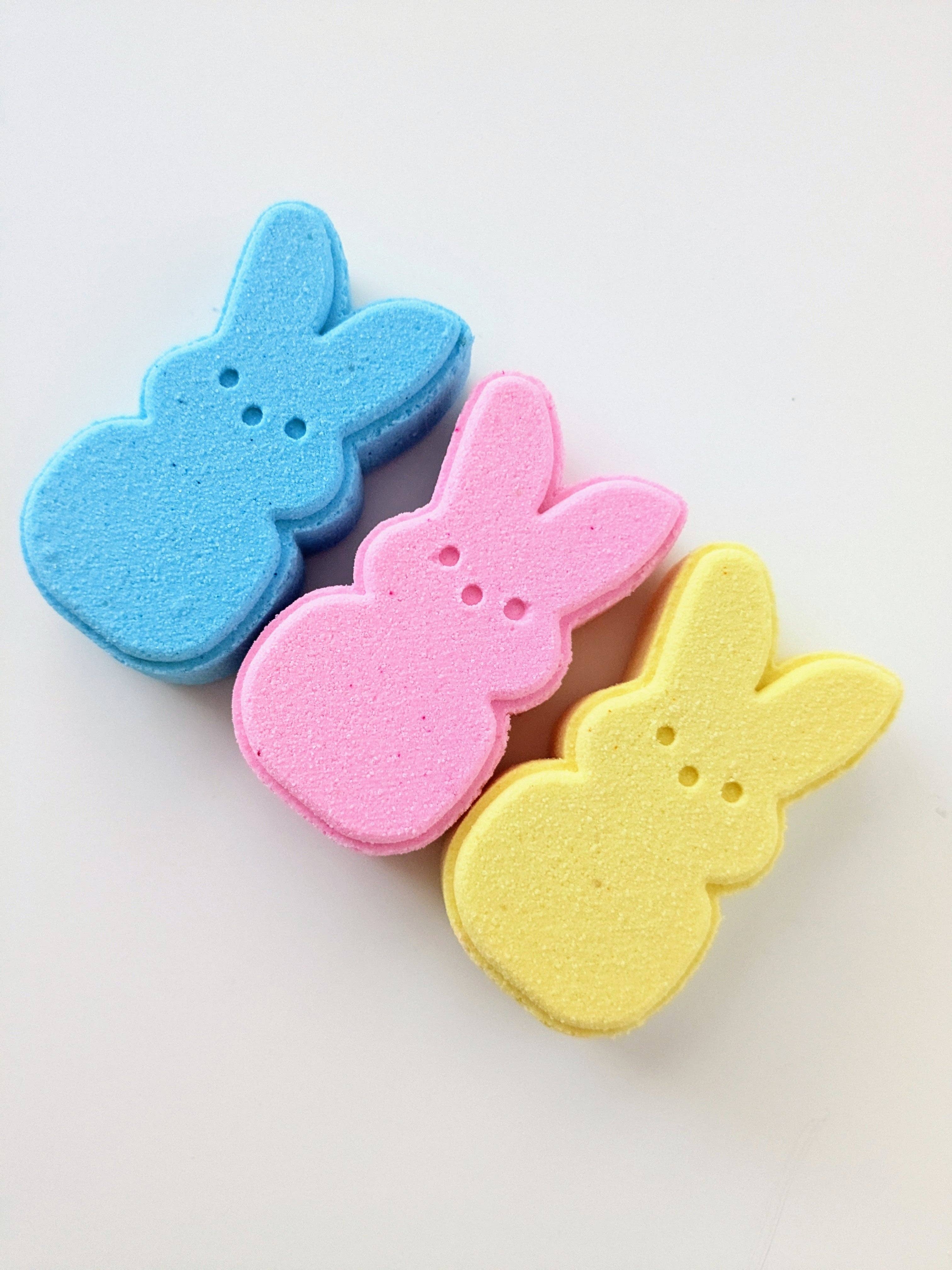 Beachy Bubbles Bath Co - Peeps Easter Bunny Bath Bomb Set