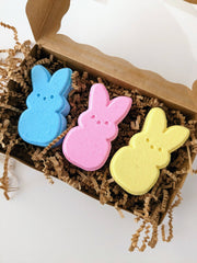 Beachy Bubbles Bath Co - Peeps Easter Bunny Bath Bomb Set