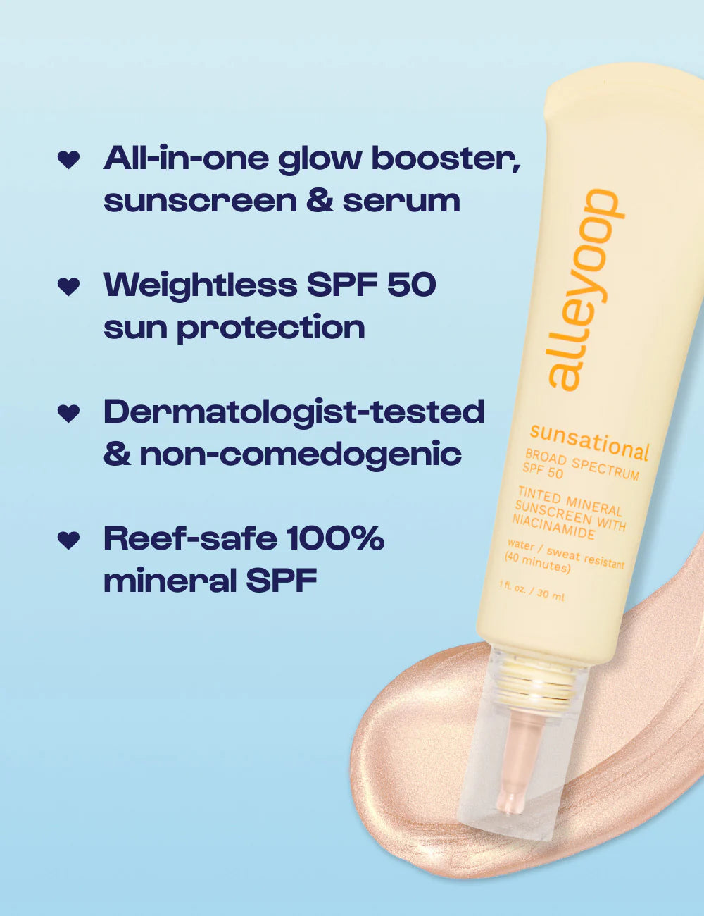 Sunsational SPF 50 Skin Tint with Niacinamide