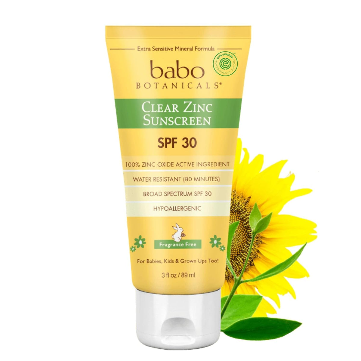 Clear Zinc Sunscreen SPF 30