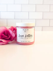 Beachy Bubbles Bath Co - Love Letter Foaming Sugar Scrub