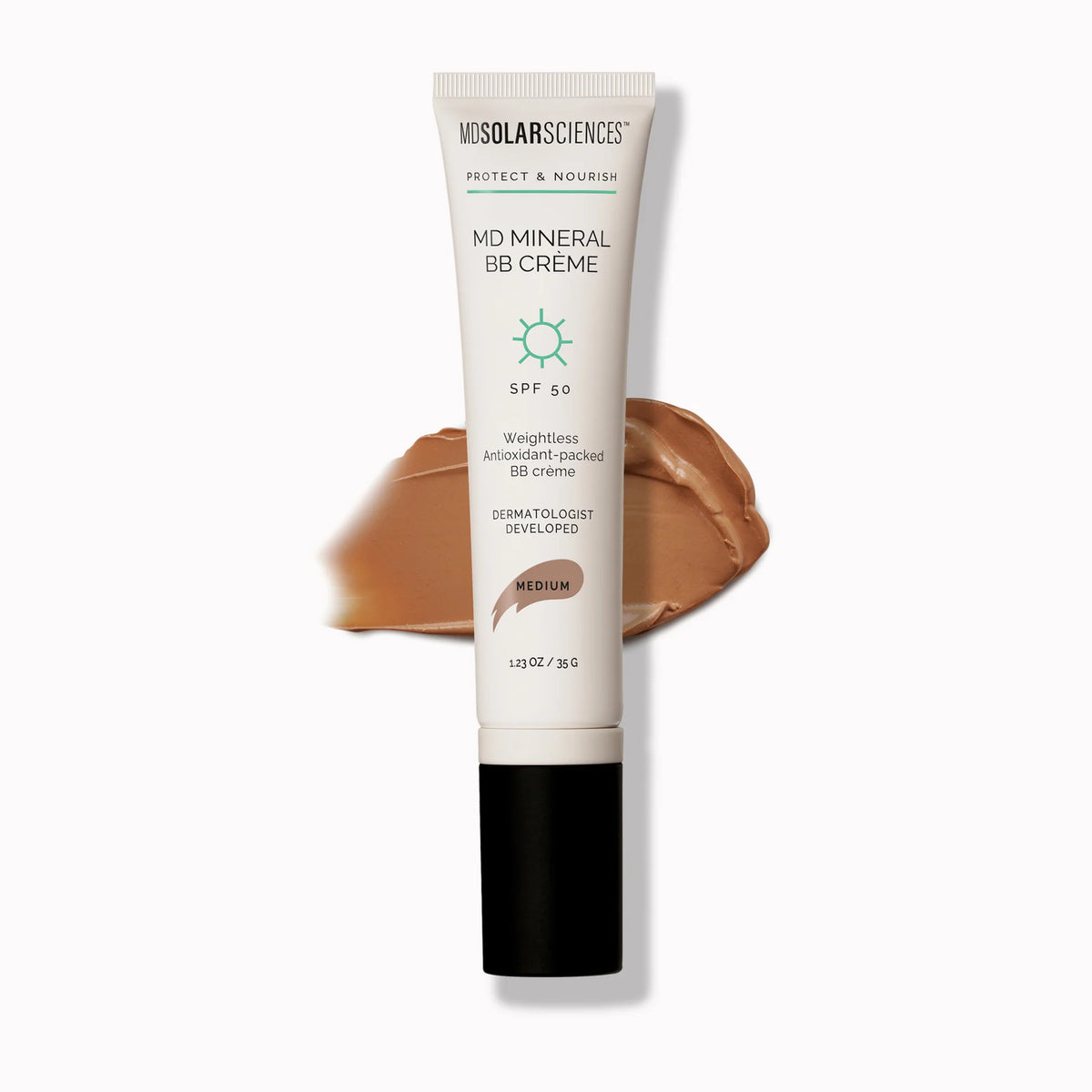 Mineral BB crème SPF 50 tinted sunscreen