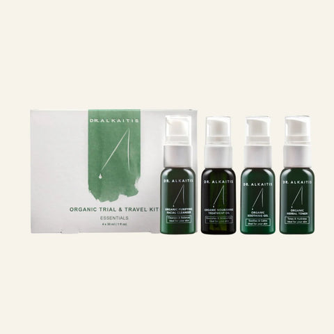 Organic Skin Care Travel Kit