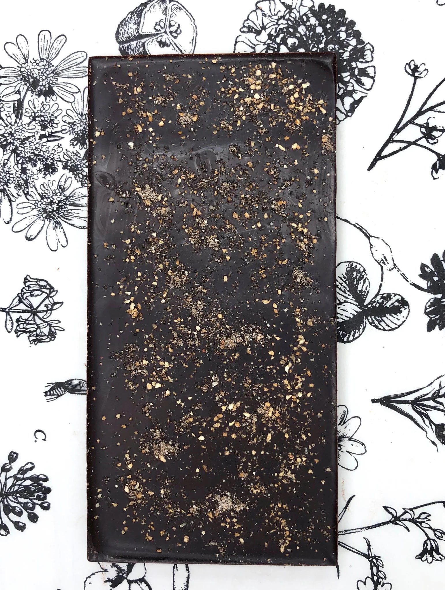 80% Chocolate Bar with Cardamom + Lemon