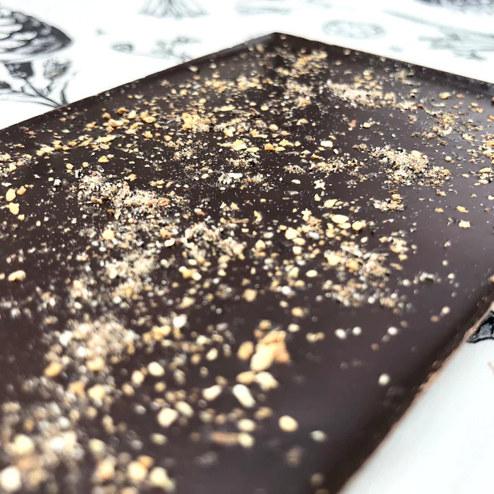 80% Chocolate Bar with Cardamom + Lemon