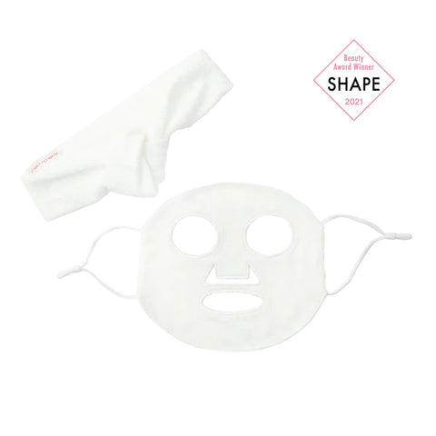 Pure Luxury Organic Reusable Sheet Mask & Spa Headband