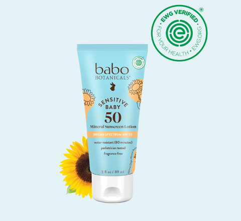 Sensitive Baby Mineral Sunscreen Lotion SPF50