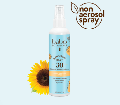 Sensitive Baby Mineral Sunscreen Spray SPF30