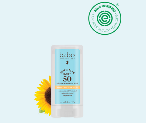 Sensitive Baby Mineral Sunscreen Stick SPF50