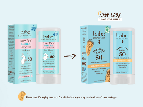 Sensitive Baby Mineral Sunscreen Stick SPF50