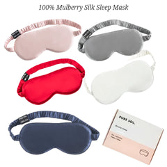 Blissful Sleep 100% Mulberry Silk Sleep Eye Mask