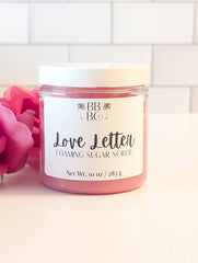 Beachy Bubbles Bath Co - Love Letter Foaming Sugar Scrub