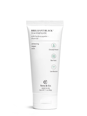 Terra & Co. - Brilliant Black Toothpaste Travel Size Trio