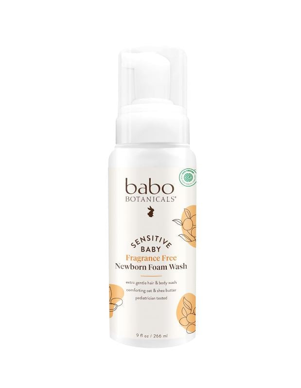 Sensitive Baby Fragrance Free Newborn Foam Wash